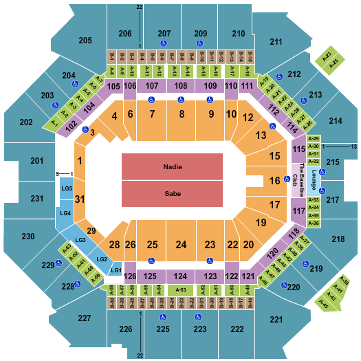 Barclays Center Bad Bunny Seating Chart